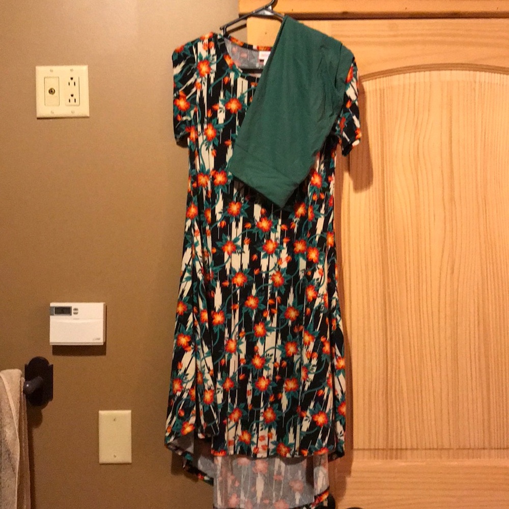 LuLaRoe XXS Carly & OS Leggings